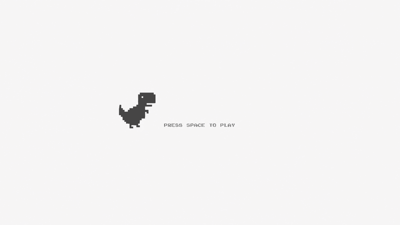 Dino 3D title screen