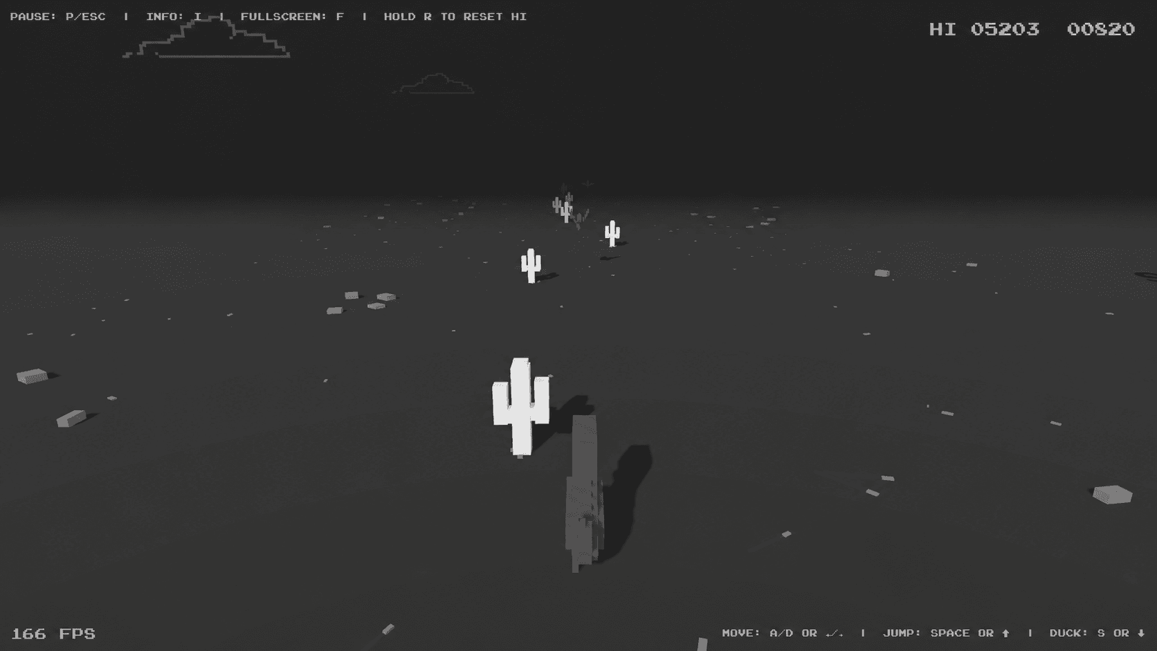 Dino 3D night run
