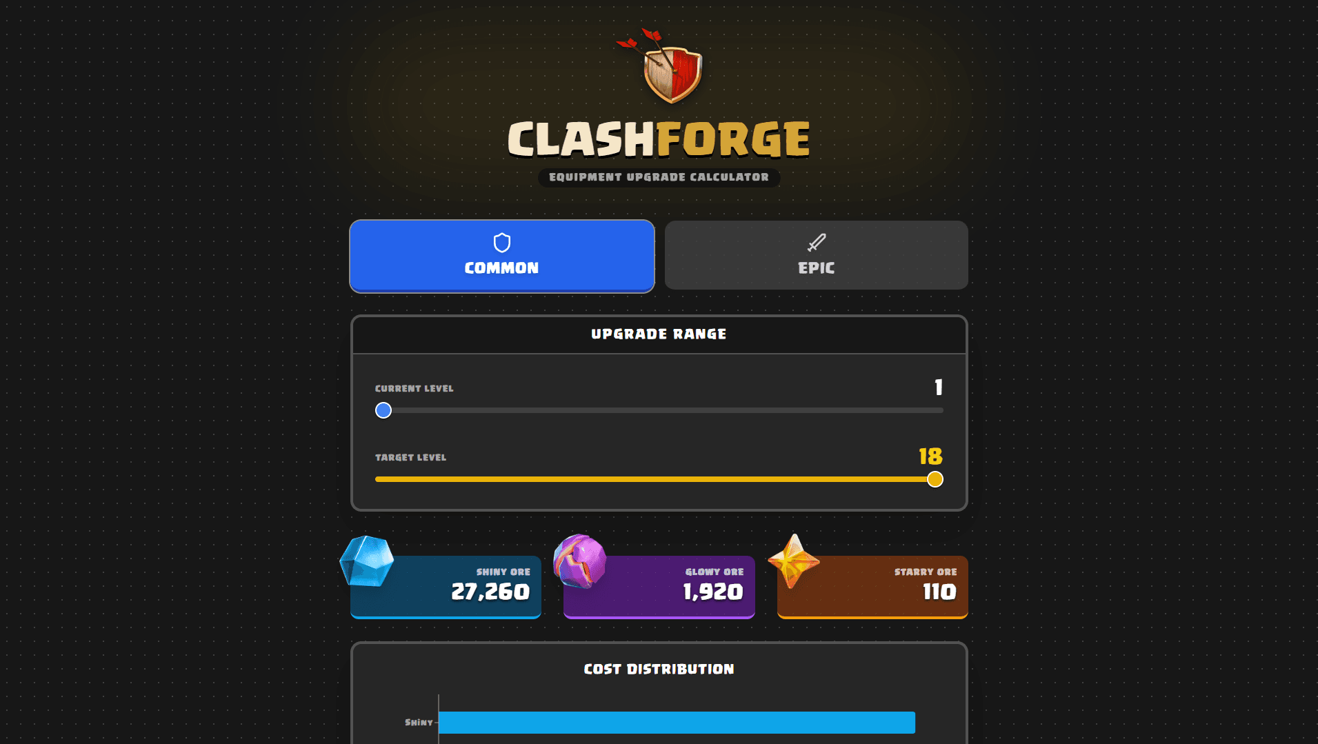 CLASH FORGE Screenshot 1